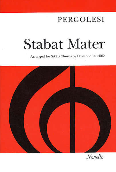 Novello Stabat Mater SATB - Pergolesi
