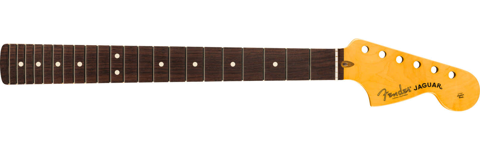 American Pro Classic Jaguar-hals, 22 Medium Jumbo, radius 9.5, RW