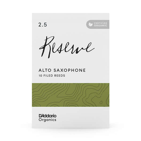 D'addario - Rico ORGANIC RESERVE 2,5 - SAXOPHONE ALTO