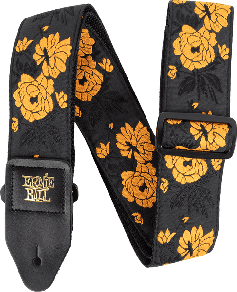 Ernie Ball TANGERINE ROSE JACQUARD STRAP