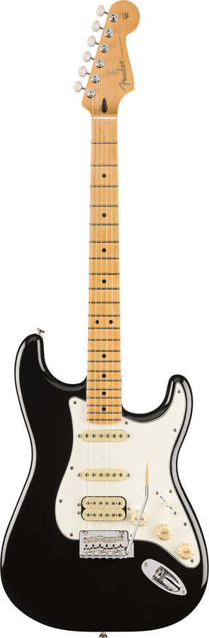 Stratocaster HSS Player II MN Zwart