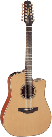 Takamine Japan Ec P3Dc 12 Dreadnought Cutaway 12
