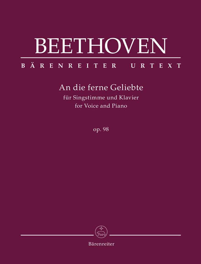 Beethoven L.V. - An Die Ferne Geliebte Op.98 - Voix & Piano