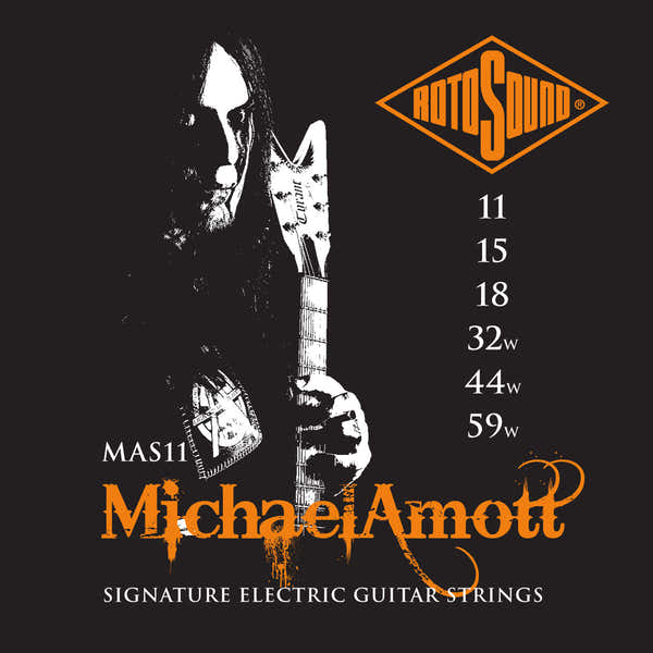 Rotosound Roto MAS11 Michael Amott Signature-set 1159