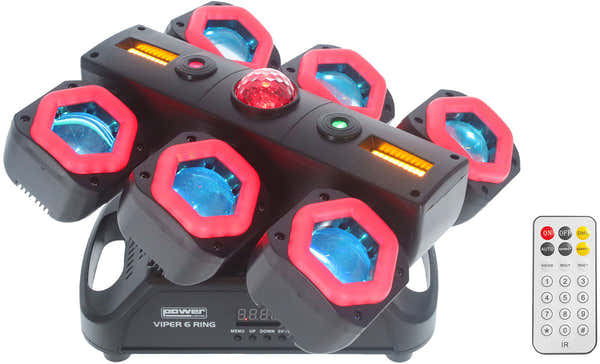 Power Lighting VIPER 6 ringen