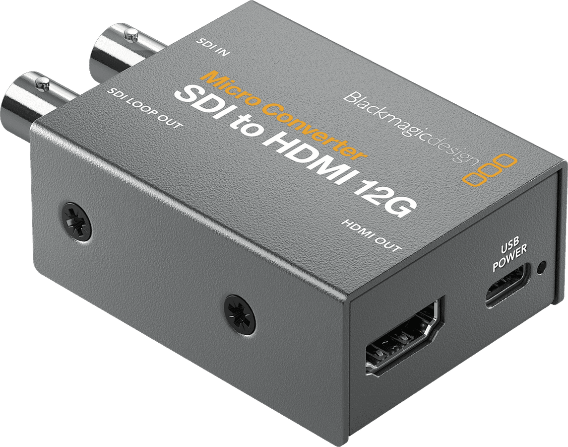 Micro Converter SDI naar HDMI 12G
