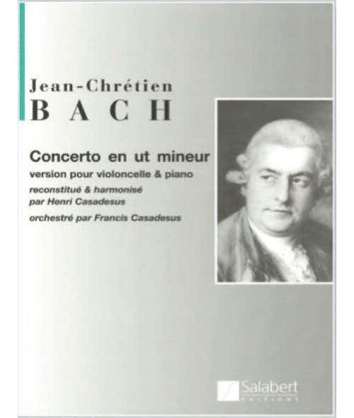 Bach J.C. - Concerto En Ut Mineur - Violoncelle et Piano