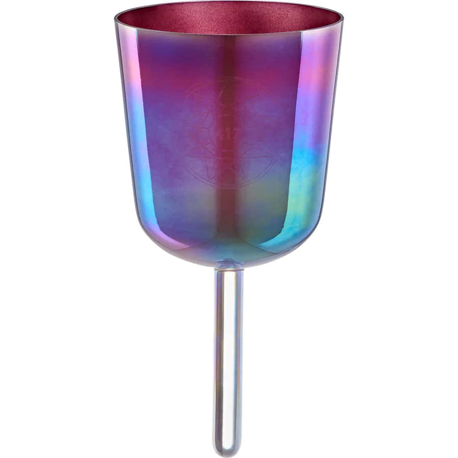 ESOLCSB417 - Kristallen klankschaal Essence Solfeggio 5.75" D 417 Hz koperbruin