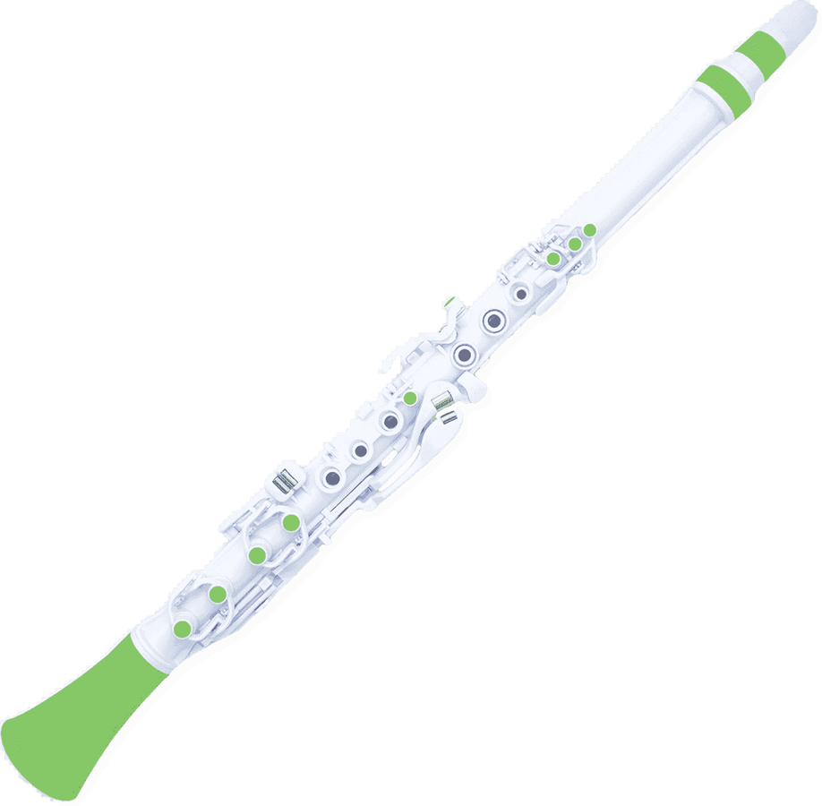 CLARINEO WIT EN GROEN