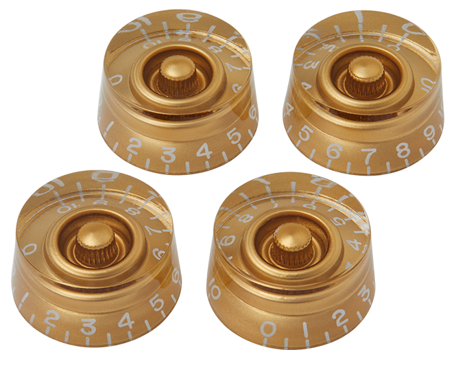 Onderdelen Speed-Knoppen 4-Pack Goud
