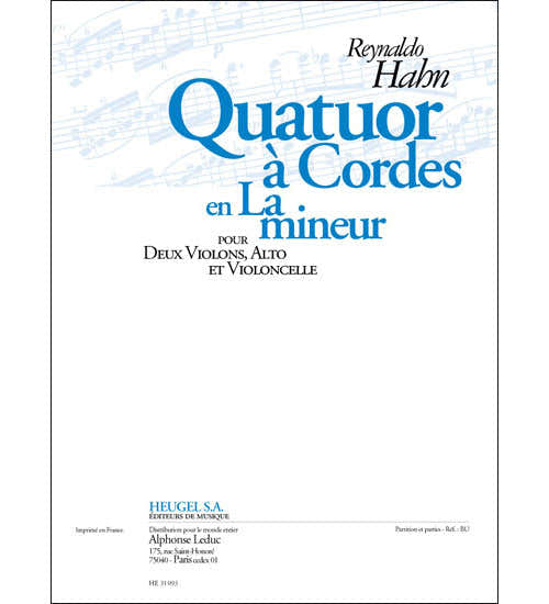 Quatuor En La Mineur