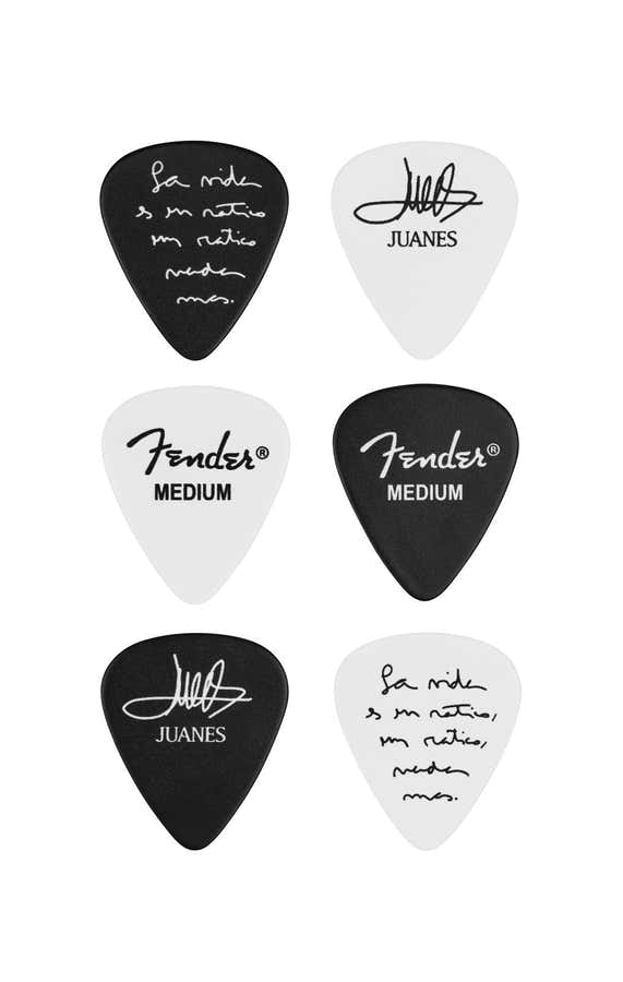 Juanes 351 Celluloid plectrums (6)