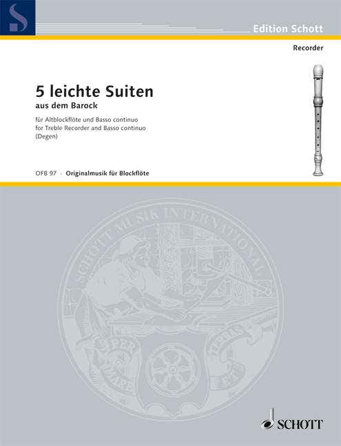 Five Easy Baroque Suites
