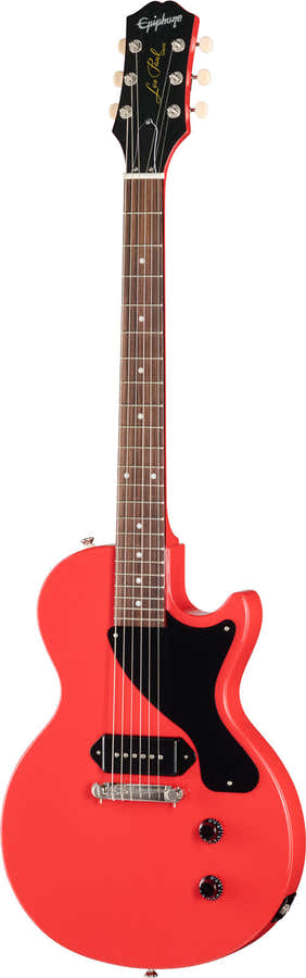 Les Paul Junior Signature Billie Joe Armstrong Stralend rood IBG