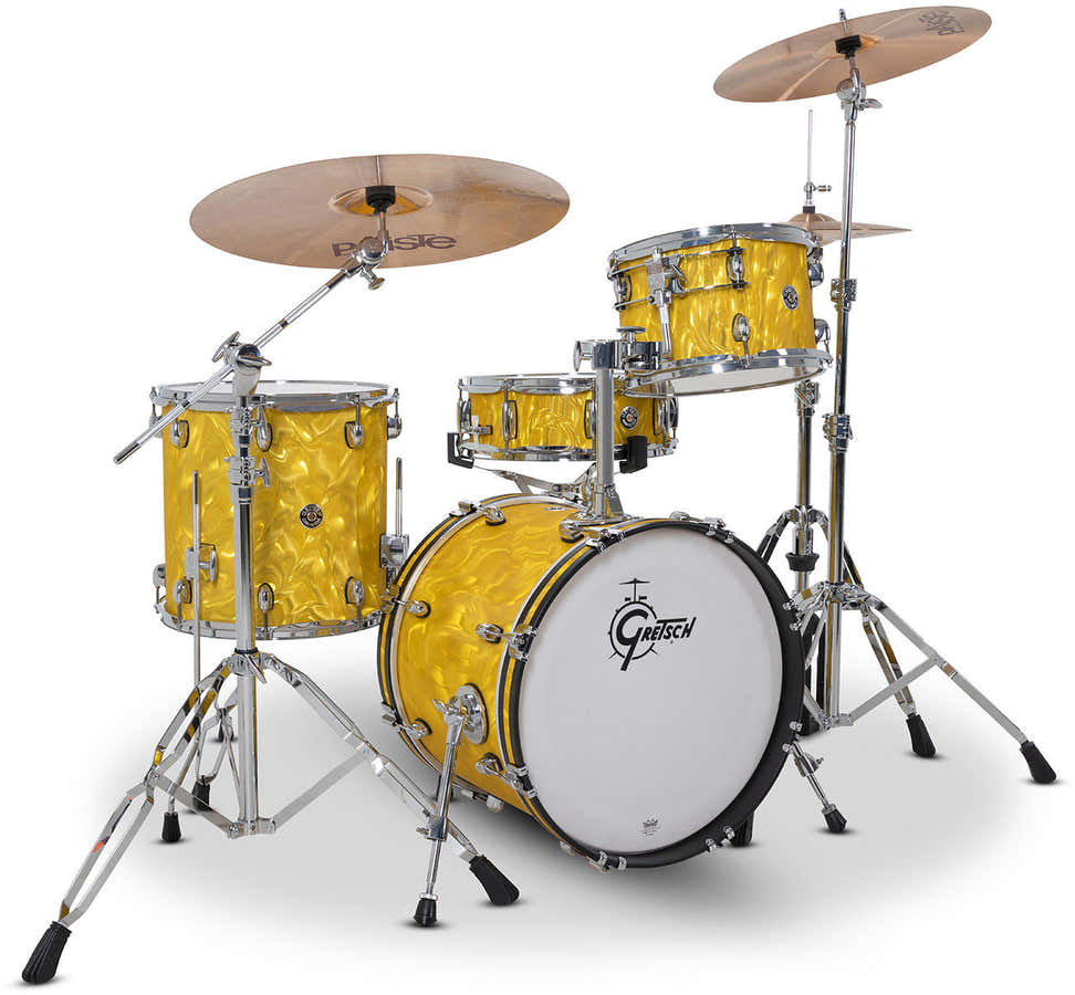 Shell set Catalina Club Yellow Satin Flame