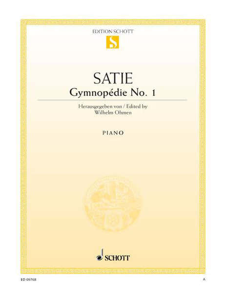 Schott Satie - Gymnopédie No. 1 - Piano