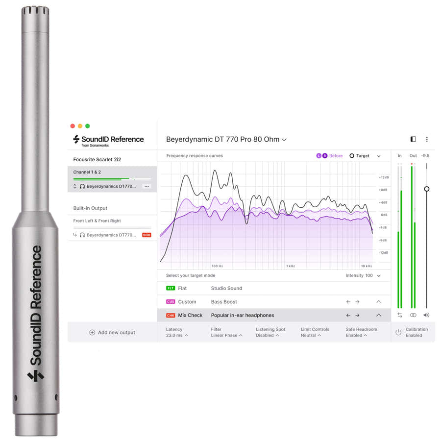 SoundID Reference voor multichannel met microfoon