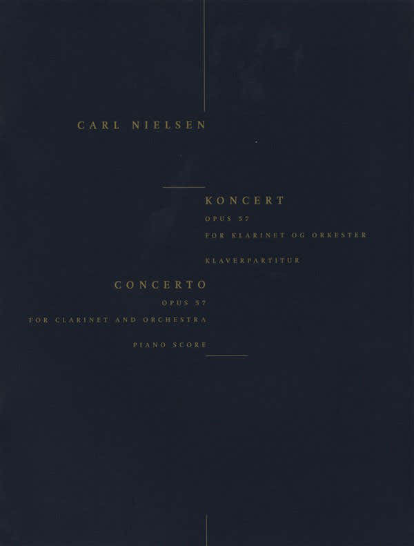 Nielsen C. - Clarinet Concerto Op.57 - Clarinette et Piano