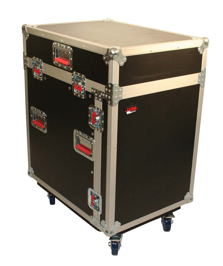 G-TOWER WOOD FOR 12U MIXING CONSOLE WITH INTEGRATED 12U RACK