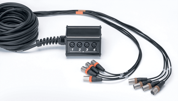 Stagebox 8 Ingangen XLR Kabel 15 M