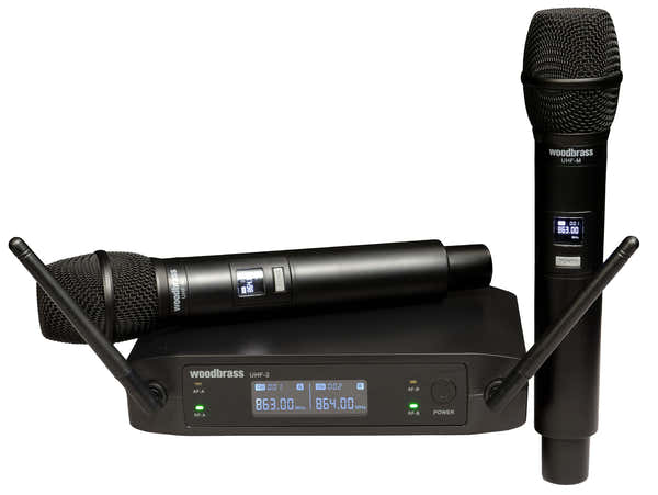 Woodbrass UHF-2M-F2-4 (863.5 MHZ + 865 MHZ)