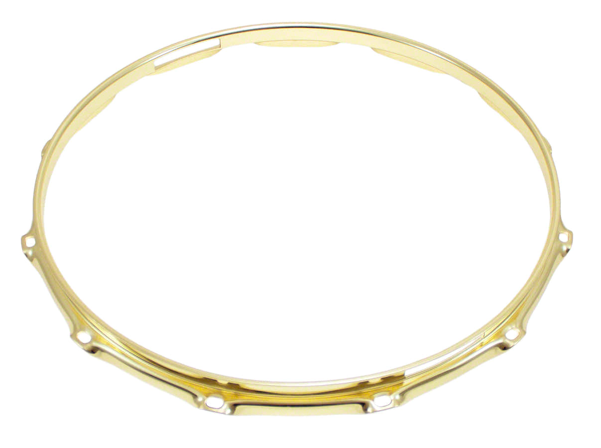 Spanring 14" 12 Spanstangen Snarezijde Goudkleurig Super Triple Flange 2.3mm