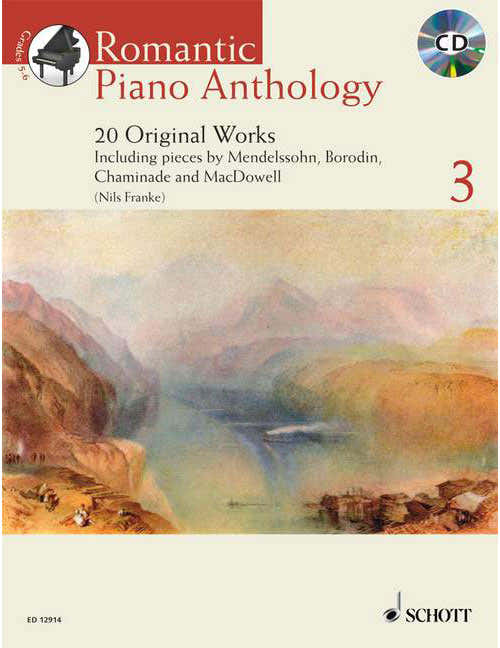 ROMANTIC PIANO ANTHOLOGY VOL.3 + CD - PIANO