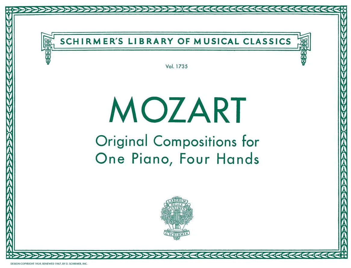 Originele composities voor piano 4 handen