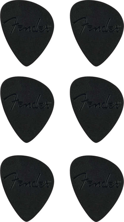 Offset-plectrums zwart (6)