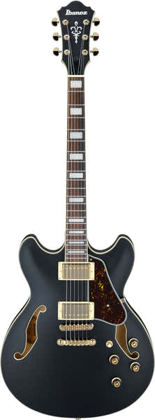 Ibanez AS73G-BKF Zwart Mat Artcore