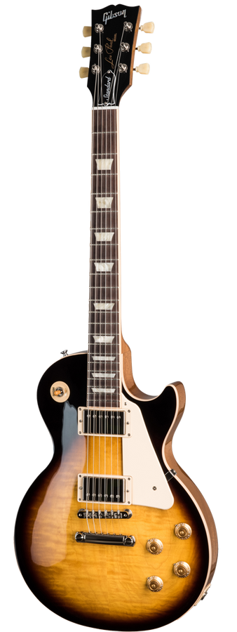 Les Paul Standard 50s Top met vlamtekening Tobacco Burst Original