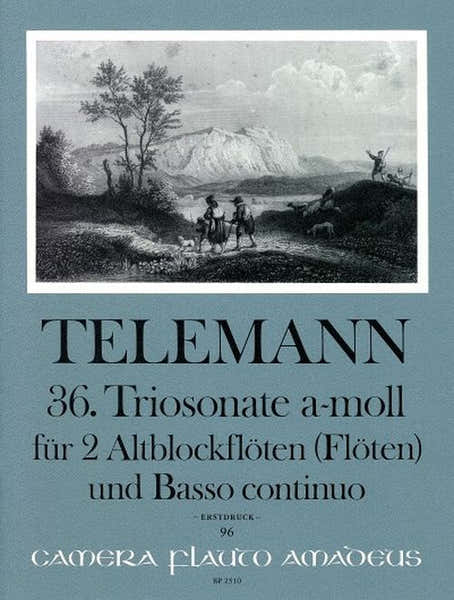 Amadeus Telemann G.P. - Triosonate In A-moll TWV 42:A9
