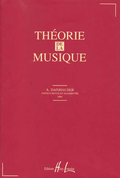 Lemoine Théorie De La Musique - Danhauser
