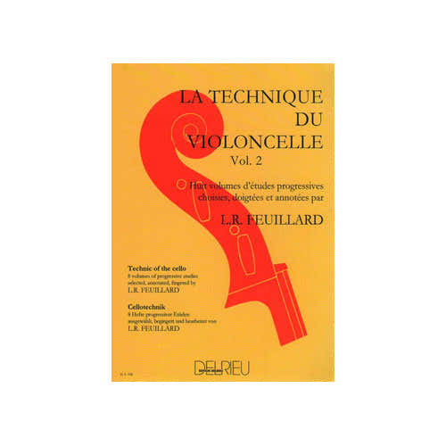 Feuillard Louis R. - Techniek van de cello Vol.2 - Cello