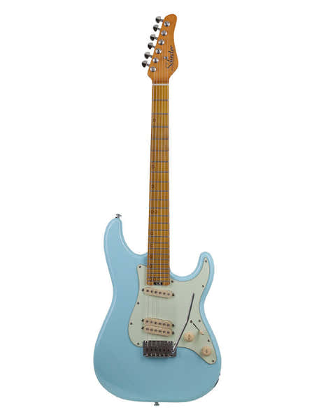 Schecter Mv-6 Sonicblauw