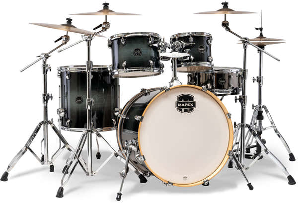 Mapex armory pop rock 5 Ketels zwart onyx