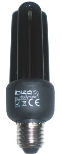 25W 3U-E27 UV-spaarlamp