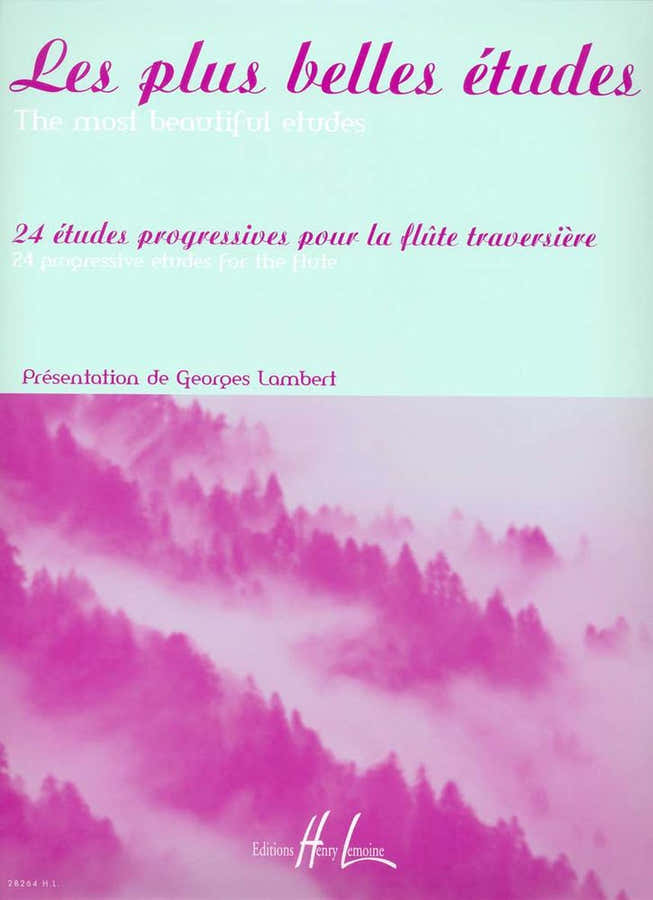 Lambert - Plus Belles Etudes (les) Fluit - Fluit