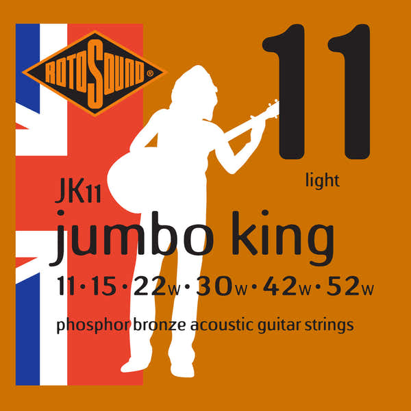Rotosound JUMBO KING JK11 PHOSPHOR BRONZE 1152