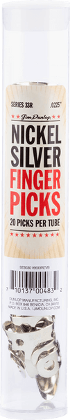20 x 0,0225in Finger and Thumbpick Nickel