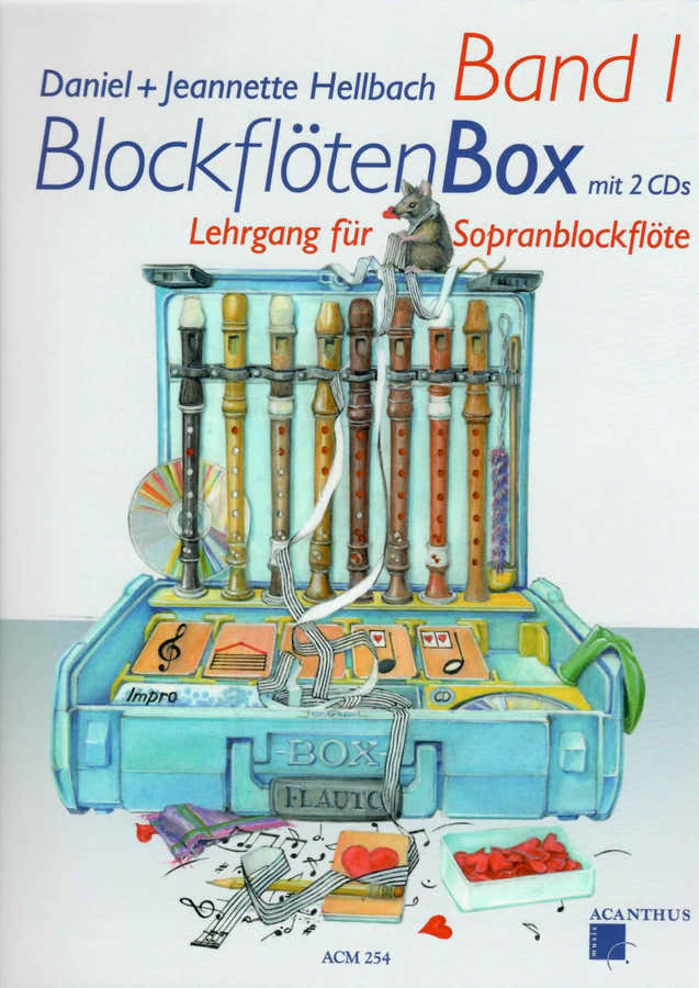 Hellbach D. - Blockflätenbox Band 1 + 2 CD'S