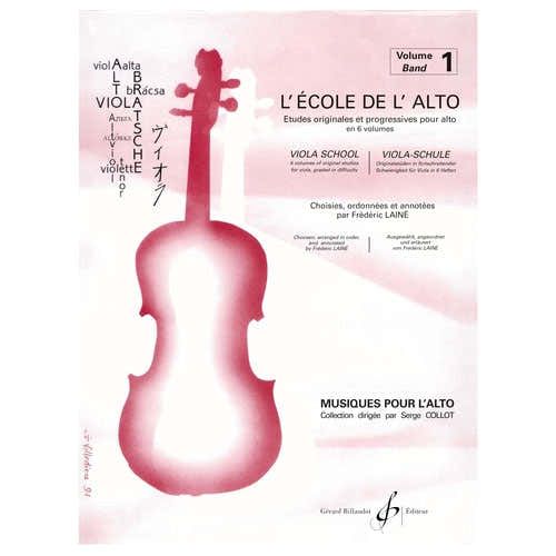 Billaudot Laine Frederic - L'école De L'alto Vol.1