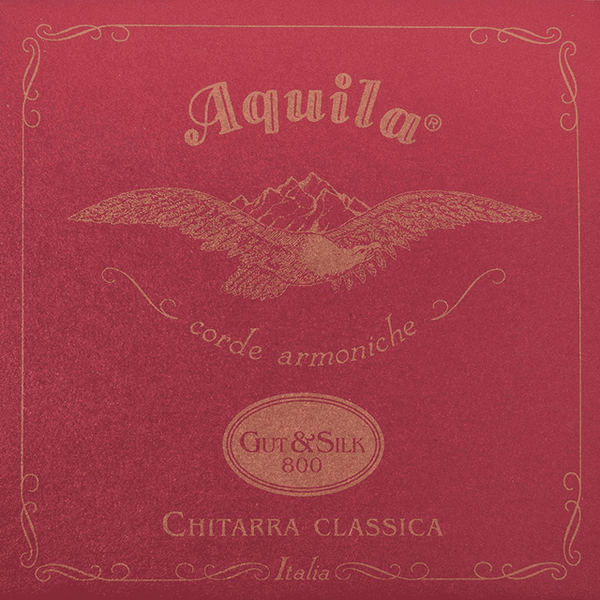 Aquila GUT&SILK 800 CLASSICAL GUITAR SET NORMAL DRAWING