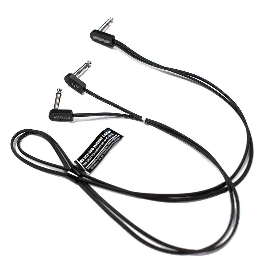 Insertkabel 1 Stereo Jack/2 Mono Jack - 1 cm