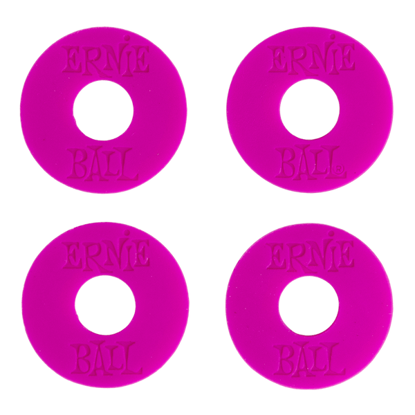 Ernie Ball AEB 5618 STRAP BLOCKS PURPLE 4-PACK
