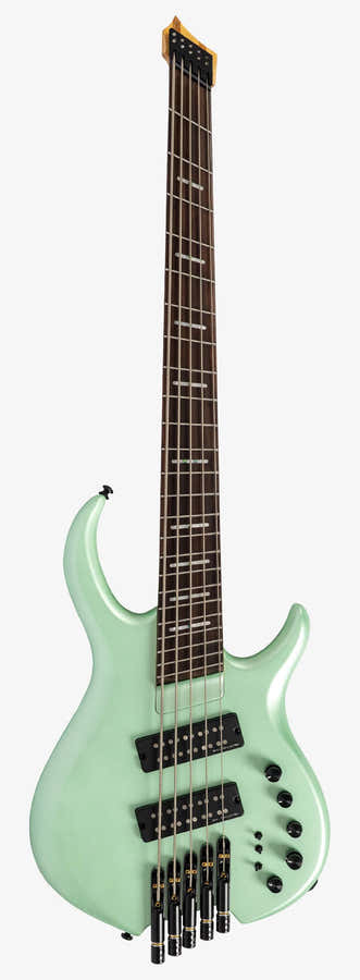 M6 Headless 5 Surf Green Metallic Satijn