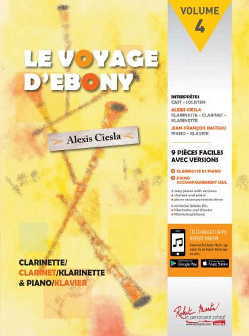 Ciesla A. - Ebony's reis - Klarinet (Alleen instrument)