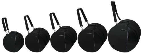 GIG BAG SET FOR DRUM SETS PREMIUM 22X18 12X10 13X11 16X16 14X6,5"