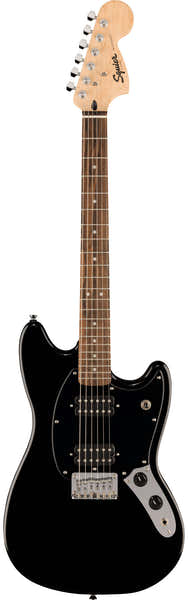 Squier Mustang HH SONIC LRL Zwart