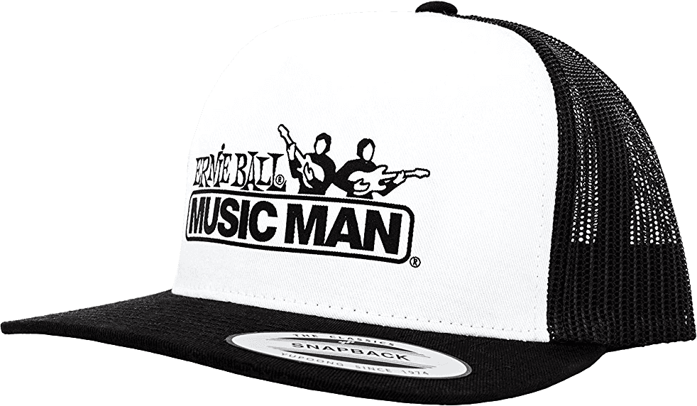 Black Cap - Logo Mm White